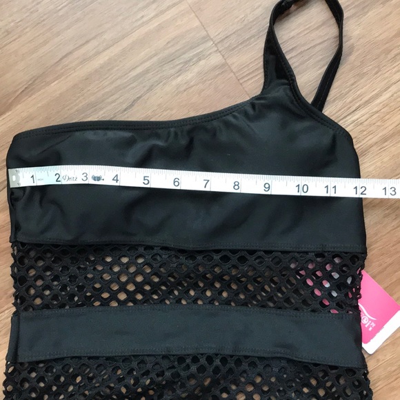 NWT Women’s Black One Piece Bathing Suit - Picture 6 of 7
